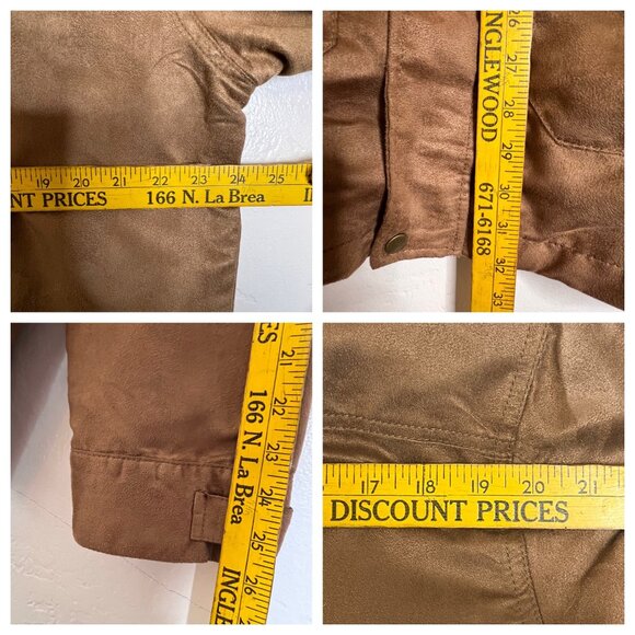 Atlas For Men Ochre Brown Safari Full-Zip Lightweight Jacket L Comfortable Poc - Picture 11 of 16